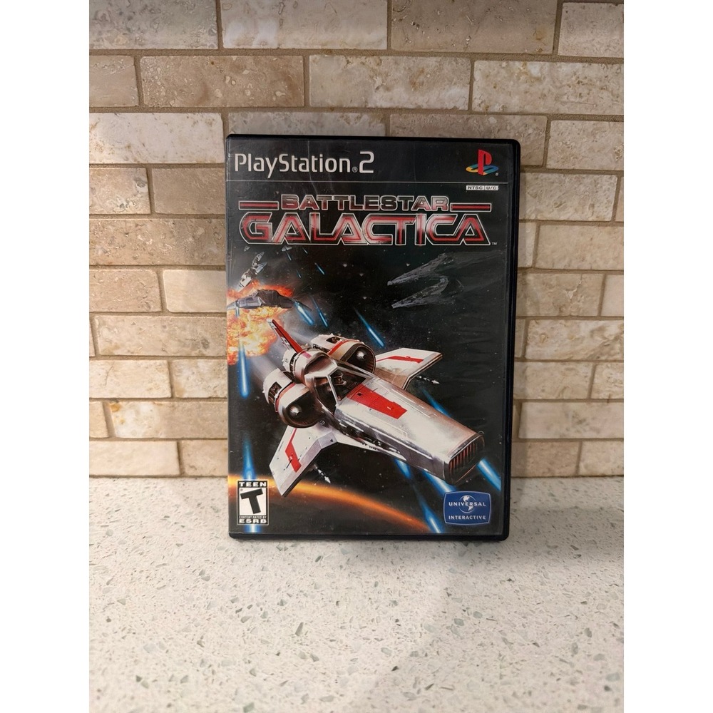 Battlestar Galactica (Sony PlayStation‎ 2) with memory card